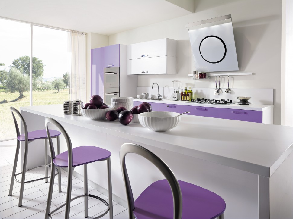 Cucina moderna Quadra Glam