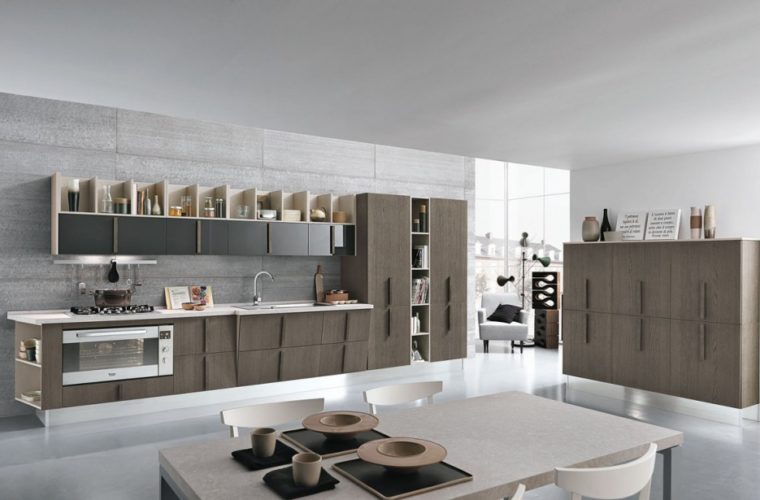 Cucina moderna Wood